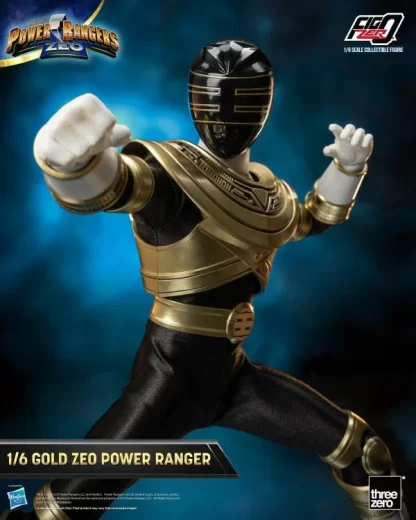 Threezero FigZero Power Rangers Zeo Gold Zeo Ranger 1/6 Scale Figure