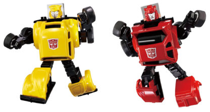 Transformers Missing Link C-03 Bumblebee and C-04 Cliffjumper Set of 2
