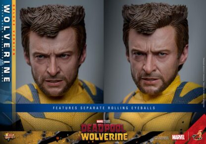 Hot Toys MMS574 Deadpool and Wolverine Deluxe Wolverine 1/6 Scale Figure