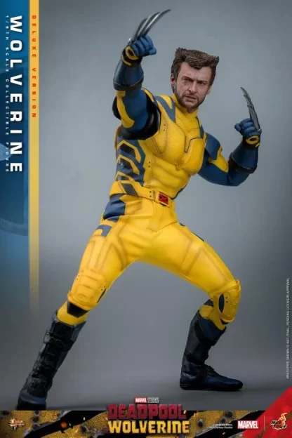 Hot Toys MMS574 Deadpool and Wolverine Deluxe Wolverine 1/6 Scale Figure