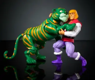 Masters of the Universe Cartoon Collection Prince Adam and Cringer 2 Pack
