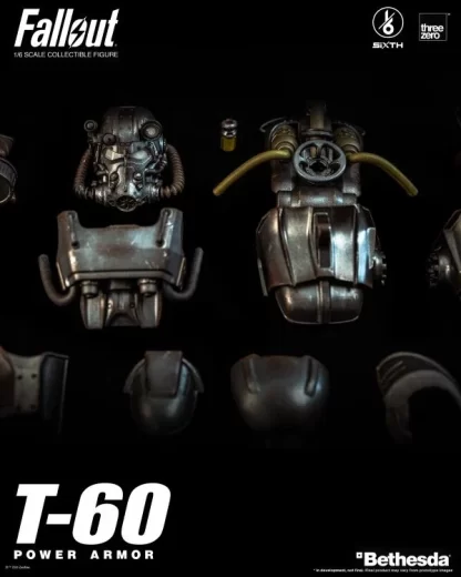 Threezero Fallout T-60 Power Armor 1/6 Figure Reissue
