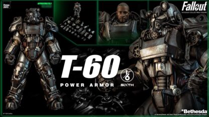Threezero Fallout T-60 Power Armor 1/6 Figure Reissue
