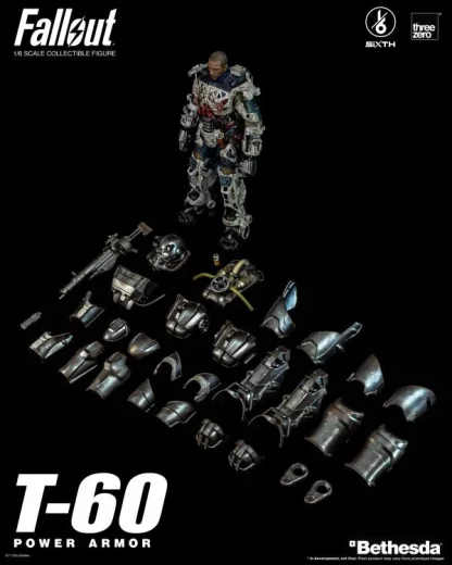 Threezero Fallout T-60 Power Armor 1/6 Figure Reissue
