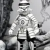 NECA Usagi Yojimbo Samurai Usagi Black and White Action Figure