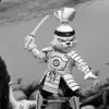 NECA Usagi Yojimbo Samurai Usagi Black and White Action Figure