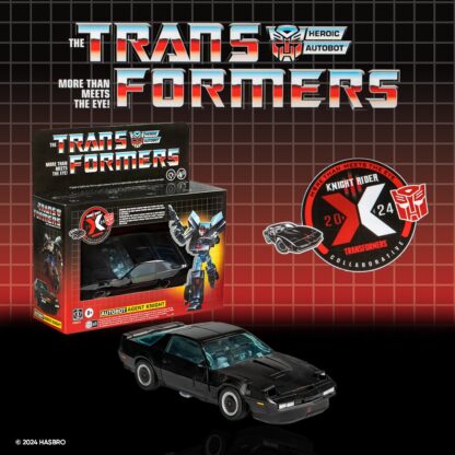 Transformers X Knight Rider Agent Knight Crossover NON MINT BOX