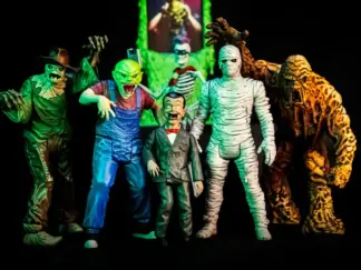 Trick or Treat Studios Goosebumps Set of 5 ( Curly Build a Figure )