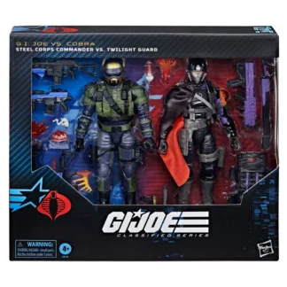 G.I.Joe Classified Steel Corps Commander Vs Twilight Guard 2 Pack