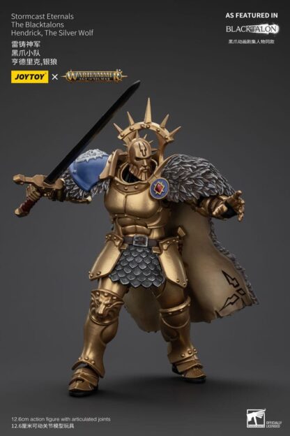 Joy Toy Warhammer Age of Sigmar Stormcast Eternals The Blacktalons Hendrick The Silver Wolf