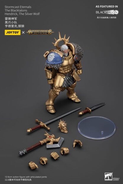 Joy Toy Warhammer Age of Sigmar Stormcast Eternals The Blacktalons Hendrick The Silver Wolf
