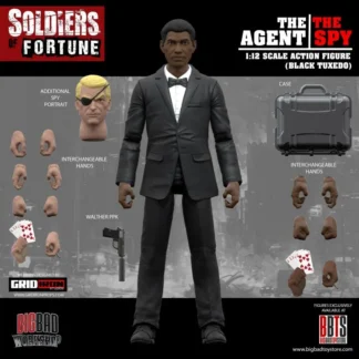 Soldiers of Fortune The Agent / The Spy ( Black Tuxedo ) 1/12 Scale Figure