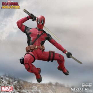 Mezco One:12 Collective Wolverine and Deadpool Deluxe Deadpool Action Figure
