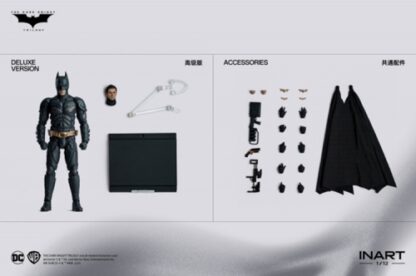 Queen Studios InArt The Dark Knight Rises Batman 1/12 Action Figure Deluxe Version