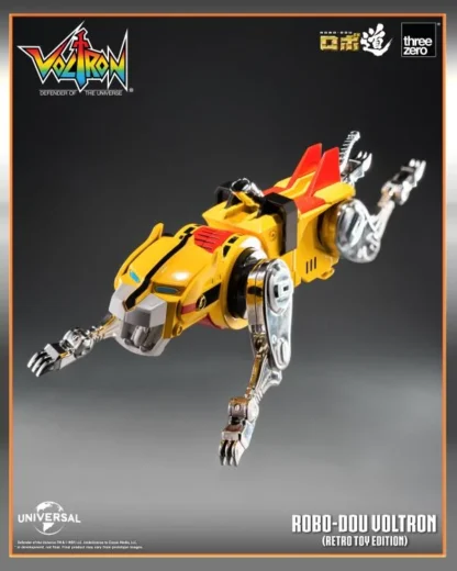 Threezero ROBO-DOU Voltron Defender of the Universe Retro Toy Edition