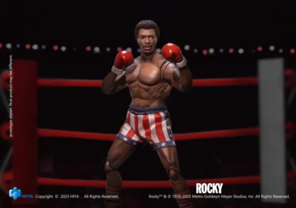 HIYA Toys Rocky Exquisite Super Series Apollo Creed Action Figure