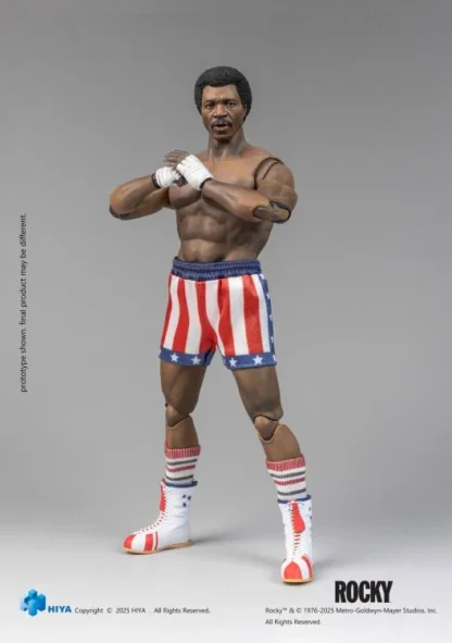 HIYA Toys Rocky Exquisite Super Series Apollo Creed Action Figure