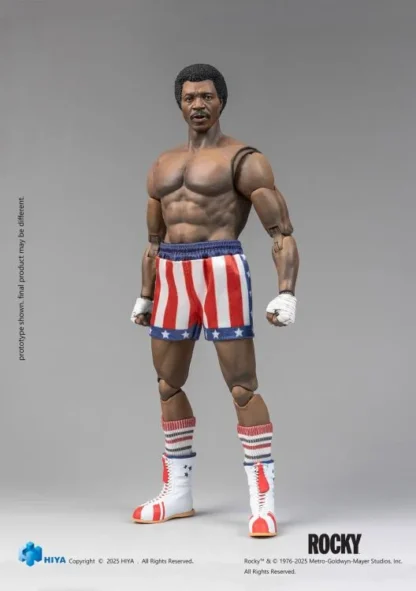 HIYA Toys Rocky Exquisite Super Series Apollo Creed Action Figure