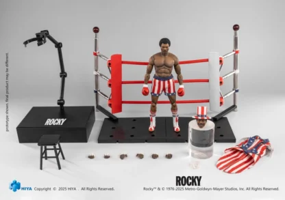 HIYA Toys Rocky Exquisite Super Series Apollo Creed Action Figure
