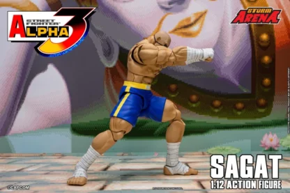 Storm Arena Street Fighter Alpha 3 Sagat Action Figure