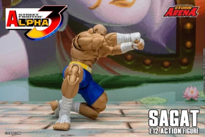 Storm Arena Street Fighter Alpha 3 Sagat Action Figure