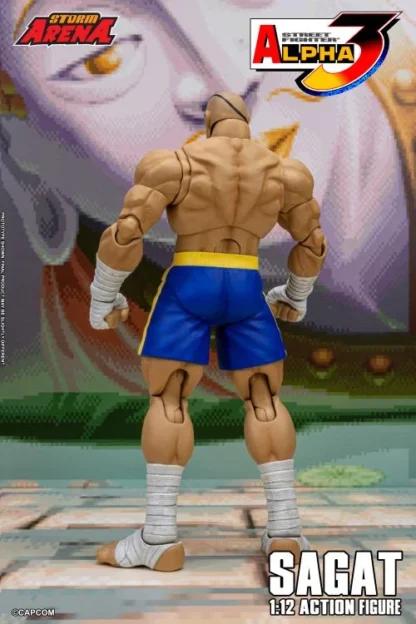 Storm Arena Street Fighter Alpha 3 Sagat Action Figure