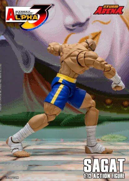 Storm Arena Street Fighter Alpha 3 Sagat Action Figure