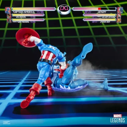 Marvel Legends Gamerverse Captain America Vs Venom 2 Pack