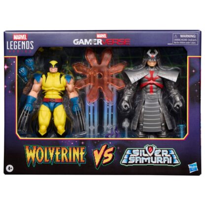 Marvel Legends Wolverine Vs Silver Samurai Gamerverse 2 Pack