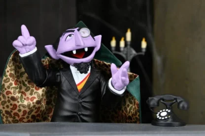 NECA Sesame Street Ultimate Count Von Count Action Figure