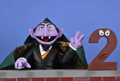 NECA Sesame Street Ultimate Count Von Count Action Figure