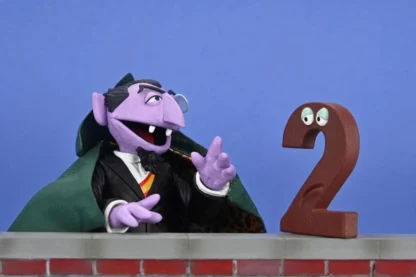 NECA Sesame Street Ultimate Count Von Count Action Figure