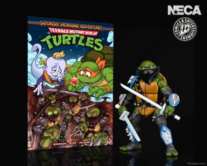 NECA TMNT Saturday Morning Adventures Dark Leonardo