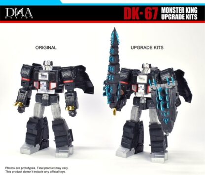 DNA Design DK-67 Megazauron Monster King Upgrade Kit
