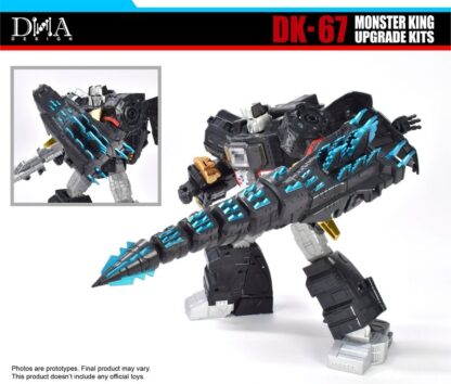 DNA Design DK-67 Megazauron Monster King Upgrade Kit