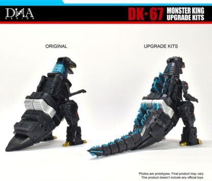 DNA Design DK-67 Megazauron Monster King Upgrade Kit