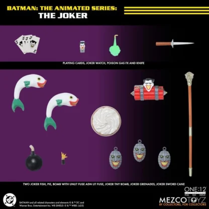 Mezco One:12 Collective Batman The Animated Series Joker Action Figure