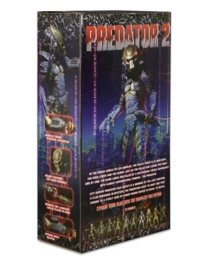 NECA 1/4 Scale Predator 2 City Hunter 20 Inch Action Figure