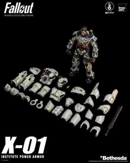 Threezero Fallout X-01 Institute Power Armor SiXTH Action Figure