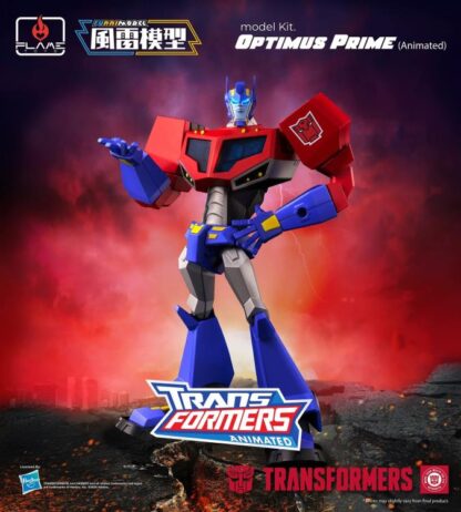 Flame Toys Transformers Furai Animated Optimus Prime Model Kit