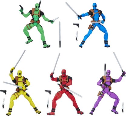 Marvel Universe Deadpool Rainbow Squad 5 Pack