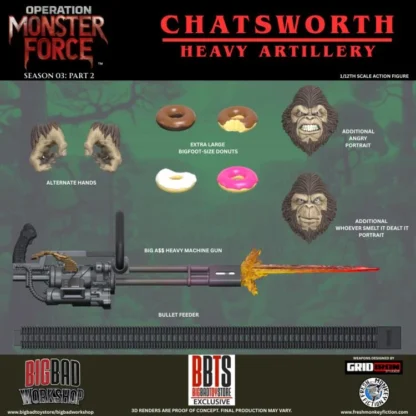 Operation: Monster Force Season 03 Chatsworth ( Heavy Artillery )