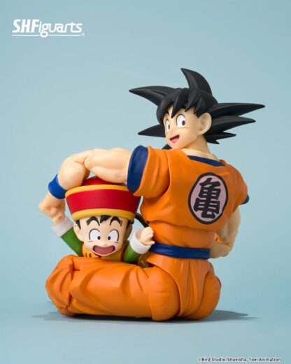 Dragon Ball Z S.H.Figuarts Son Goku Son Gohan Kid and Kintoun Reissue