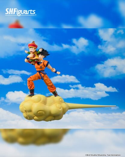 Dragon Ball Z S.H.Figuarts Son Goku Son Gohan Kid and Kintoun Reissue