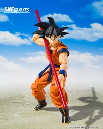 Dragon Ball Z S.H.Figuarts Son Goku Son Gohan Kid and Kintoun Reissue