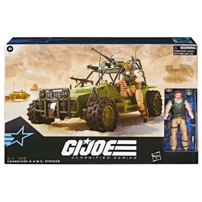 GI JOE Classified A.W.E Striker and Crankcase
