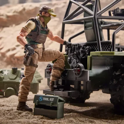 GI JOE Classified A.W.E Striker and Crankcase