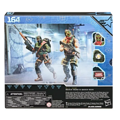 GI JOE Classified Night Force Beach Head and Quick Kick