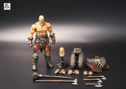 Combatants Fight For Glory Branthoc the Bear Head Action Figure