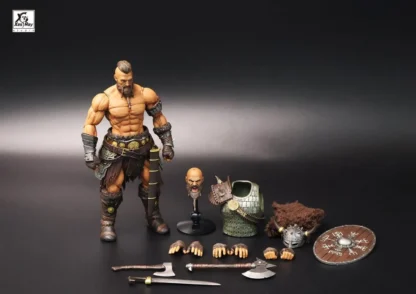 Combatants Fight For Glory Krimharth the Barbarian Mercenary Action Figure